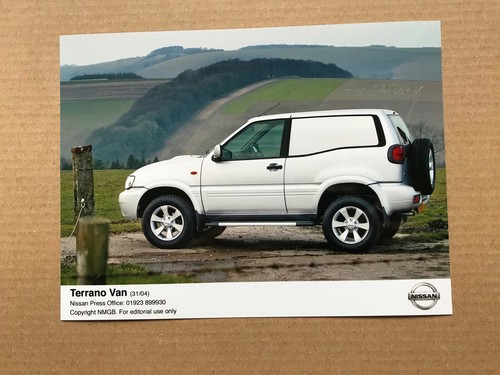 2004 nissan terrano van - terrano, press
