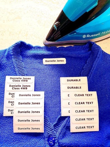 Iron name labels - iron,