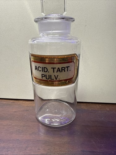 Vintage british apothecary - british,