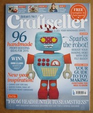 Craftseller Magazine: Sparks The Robot / 96 Handmade Ideas: Issue 45, Jan 2015