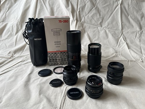 Vintage camera lens bundle - vintage,