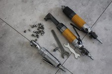 Atlas Copco 90° Degree Angle and straight Air Drills with collets