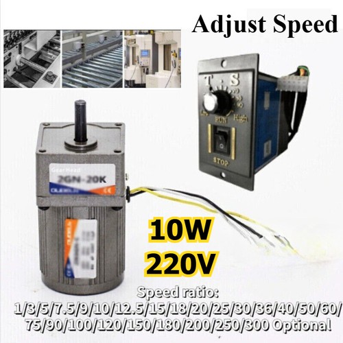Variable adapter gear motor - gear, ac