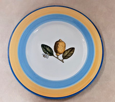 Villeroy Boch Amarillo Lemon Serving Platter 13 Inch Diameter Charity Sale