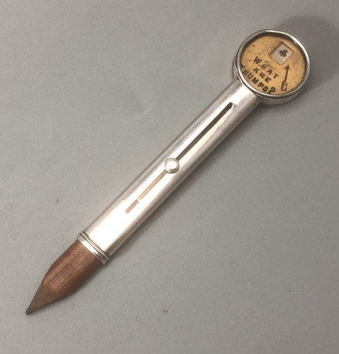 Edwardian silver pencil - edwardian,