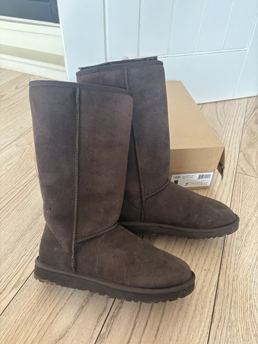 Brown tall ugg - brown, boots