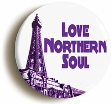 LOVE NORTHERN SOUL BADGE