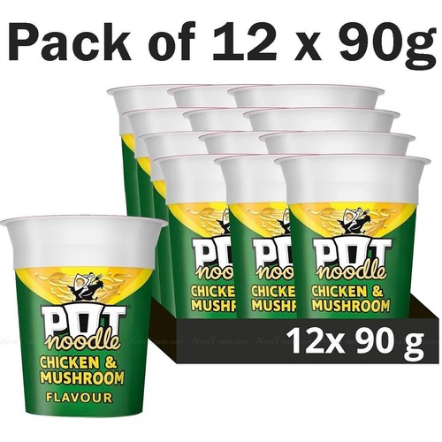Pot noodle chicken - pot,