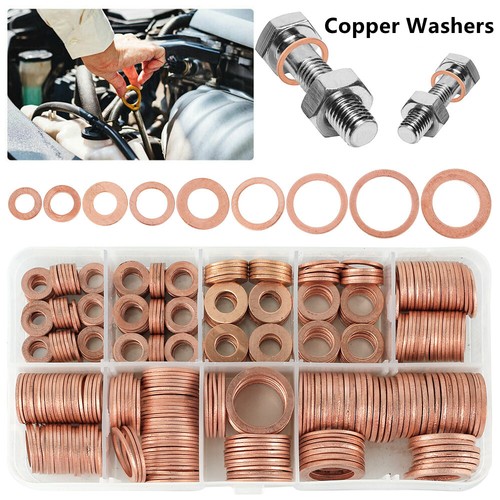 200pcs flat copper - 200pcs,