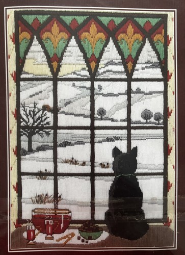 Winter through the window - winter,