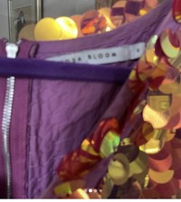 Rosa Bloom Fabulously pink/Gold Sparkling Play suit S