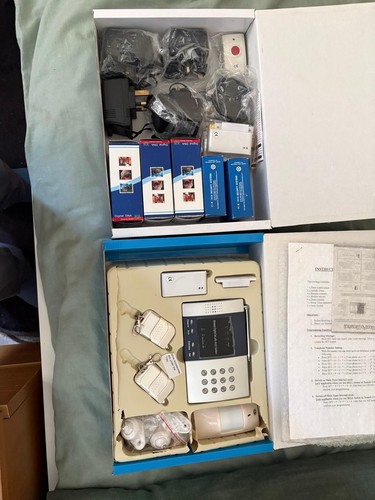 Burglar alarm - burglar,