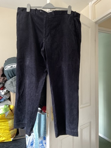 Mens black cord trouser size - trouser,