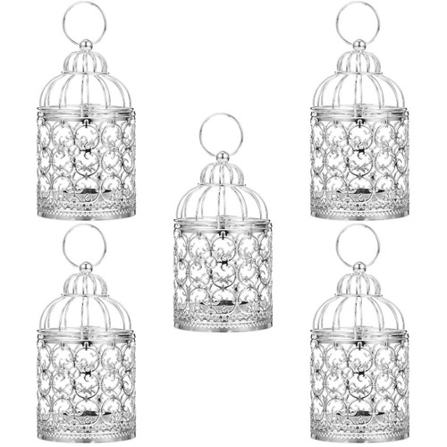 5pcs birdcage candle holders - candle,