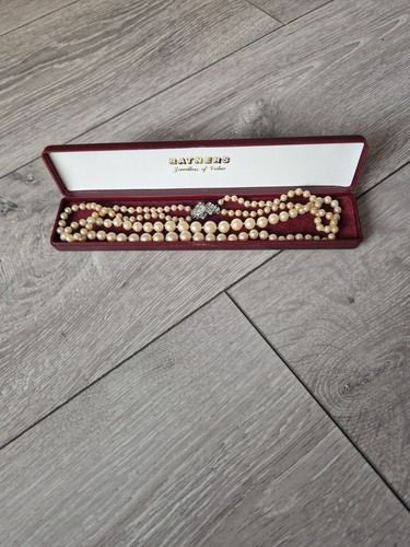 Ratners vintage pearl necklace - pearl,