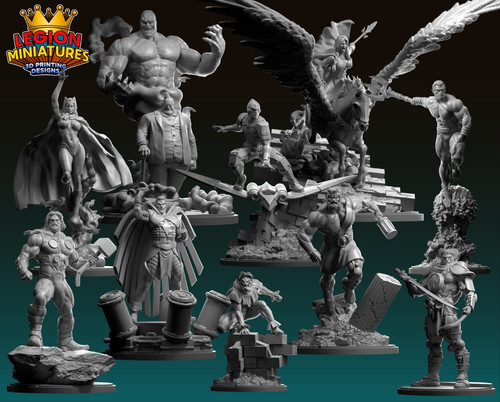 Oct legion miniatures - 24,