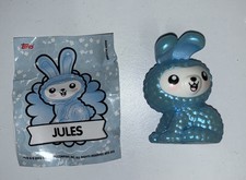 TOPPS I LOVE BUNNIES - RARE JULES FIGURE - BRAND NEW WITH STICKER