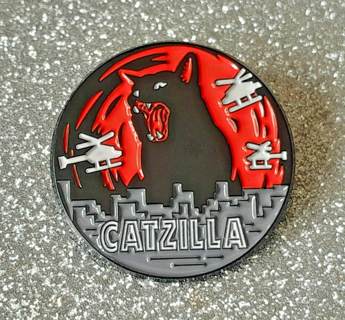 Catzilla giant black cat - catzilla,