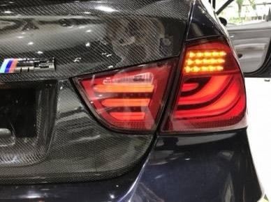 Led bar black smoked - smoked, tail