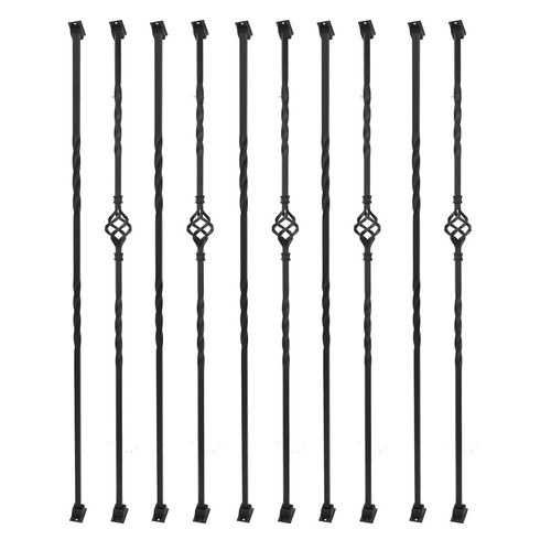 Pack wrought iron stair - iron,