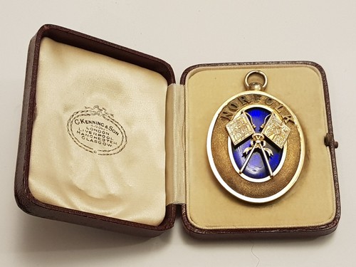 1936 hallmarked silver masonic - silver,