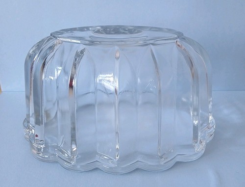 Vintage clear pressed glass - clear,