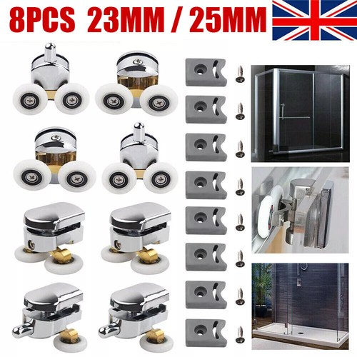 8pcs updated shower door - 8pcs,