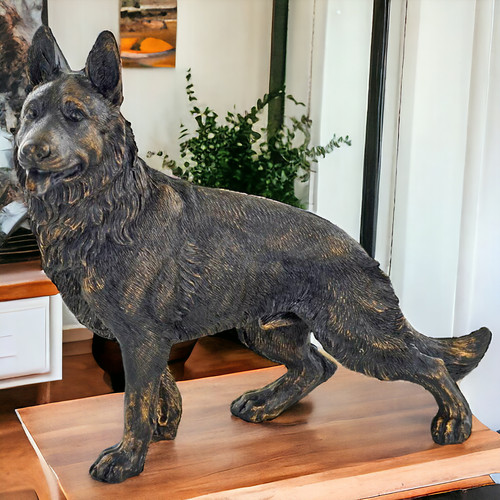 German shepherd alsatian dog - german,