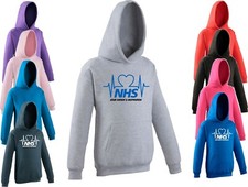 Child Kids NHS Staff Worker Love Support Inspiration Keyworker Children's Hoodie