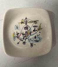 Wade Pottery Retro Collectable Emetts  Dog & Dogstsr Pin Tray