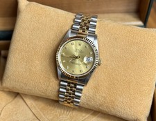 Gents steel gold rolex - gents,