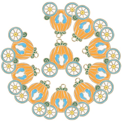 Pcs pumpkin carriage key - pumpkin,