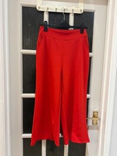 Kim and Co wide leg red