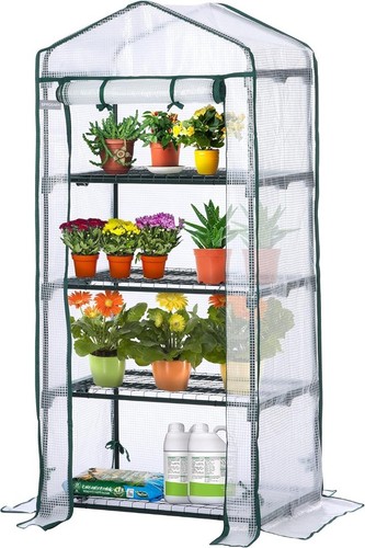 Mini greenhouse 4 tier - greenhouse,