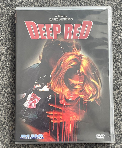 Deep red dvd - red,