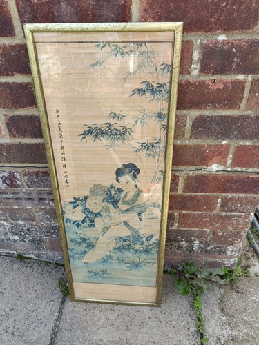 Vintage hand painted signed - hand,