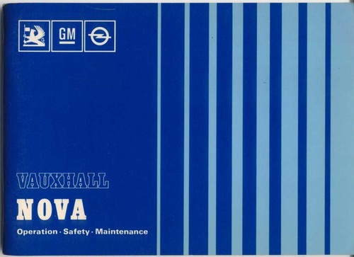 Vauxhall nova 1983 original - 1983-85,