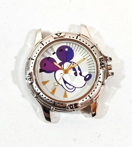 Mickey mouse watch - case, and