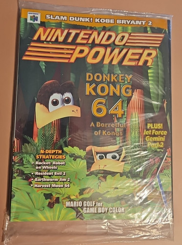Nintendo power magazine sealed - magazine,