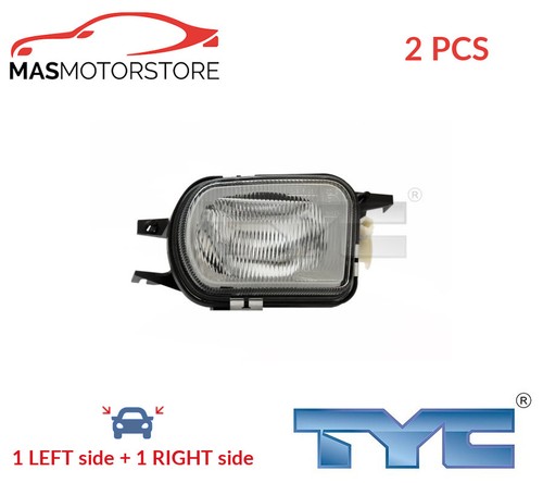 Fog light lamp - pair, tyc