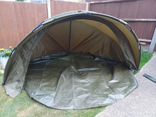 Chub RS+ Max bivvy with HD groundsheet, pegs and overwrap - Carp fishing shelter
