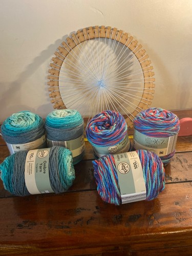 Weaving round loom and - round,