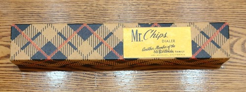 Unique vtg chips dialer - vtg, mr.