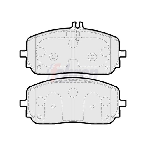 Brake pads set - pads,