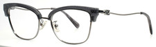 COACH HC5104B 9004 Gunmetal Glitter Womens Cat Eye Eyeglasses 51-17-140 B:38