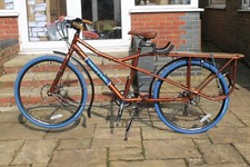 1 OF COLOURED 700 X 38 TYRE TIRE BLUE PUNCTURE PROT. 29ER x 1.50