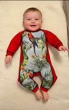 Aqua joy 3-6 month Baby Neoprene Swim Suit Reversible RRP £21.98