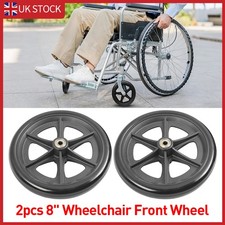 2x 8Inch Wheelchair Universal