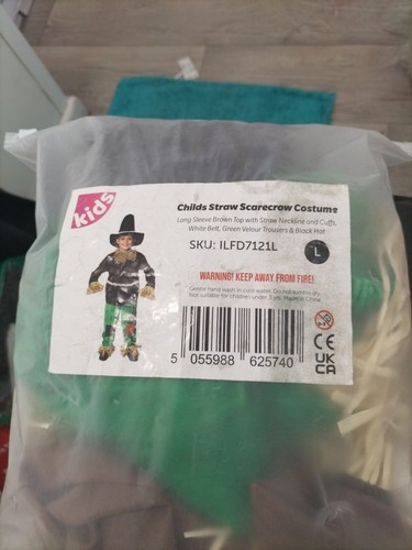 Fancy dress scarecrow child - dress,
