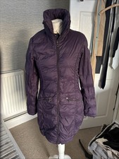 Purple Long Equetech Warm Winter Riding Coat Xs (8)